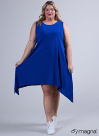 A-Shaped Sleeveless Split Dress (C-2323) 060-Royal Blue