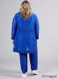 Open Lace Cardigan (N-2501) 060-Royal Blue