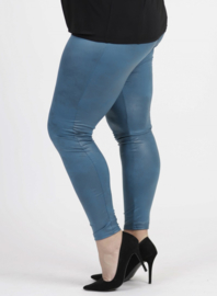 Legging Leather Look (F-23 LL) 048-Petrol