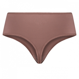 RJ PURE COLOR DAMES STRING EXTRA HOOG - Mauve-319