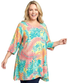 Tuniek Claire XL (14-5406) LMintPinkLeaf