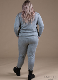 Warm Lounge Wear Set (ME-CS-1001) 010-Zilver