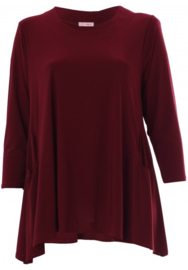 Tuniek Isabel (C-4051) 032-Wine Red