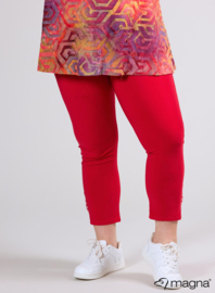 Legging met studs (F-10) 015-Rood
