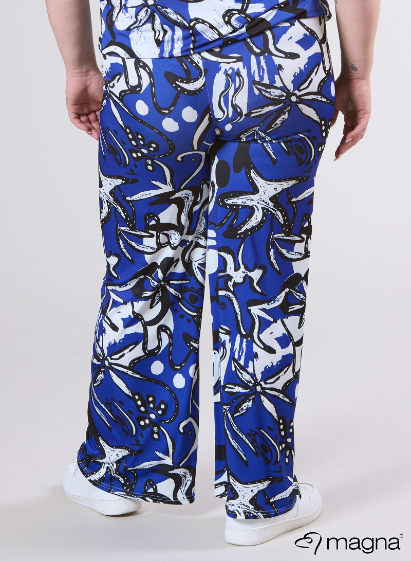 Broek Basic (D-03-PR) U24060-Groovy Blue