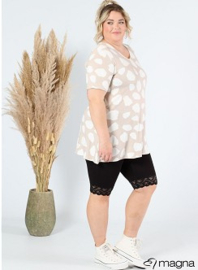 Short Sleeve A-lijn Shirt (B-9004) Y30014-Big Cow Sand