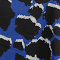 Tuniek Punten 3Q-mouw(C-0001-HVP) - X59060-Leopard Blue
