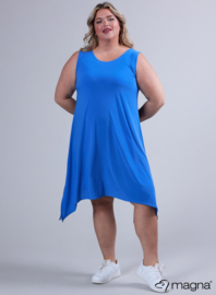 A-Shaped Sleeveless Split Dress (C-2323) 071- Dr Skye Blue