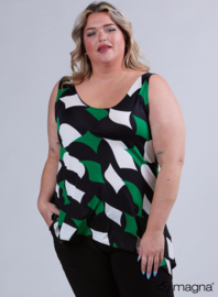A-Top (A26-PR) - V75058-Diamond Blocks Green