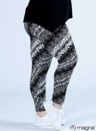 Legging Basic (F-0031-VISPR) - W79001-Small B/W Print