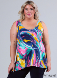 A-Top (A26-PR) - V22075-Paint Wavers Pink-Aqua