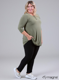 A-Shaped Button (C-2322) 080-Willow Green