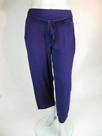 Broek Elize Krinkle (10-2650-darkpurple)