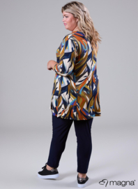 Lange basic shirt (B-6004-VP-MB) U92017-Art Elements Blue