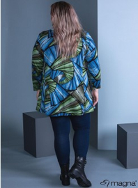 Tuniek Isabel (C-4051-HVP) X990031-Maze Green-Blue