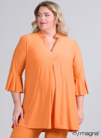 Flared Sleeves Relaxed Tunic (C-2503) 019-Orange