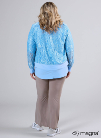 Zip Jacket (K-2501-LC) 004-Sky Blue