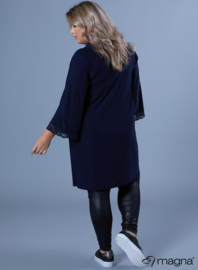 Lace Detailed Tunic (C-2326) 017-Navy