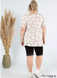 Short Sleeve A-lijn Shirt (B-9004) Y30014-Big Cow Sand
