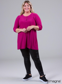 A-Shaped Button (C-2322) 056-Dr.Fuchsia
