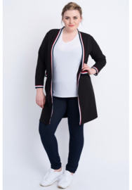 (N-8003) Blazer streep viscose