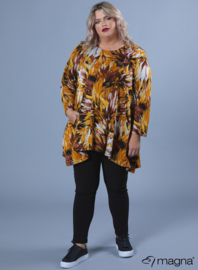 Tuniek Isabel (C-4051-HVP) W26065 Artistic Flower Mustard