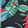 Tuniek Isabel (C-4051-PRINT) T68038-Big Leaves Green-Red.