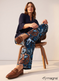 Broek Basic (D-03-PRINT) T10048-Fluid Design Petrol