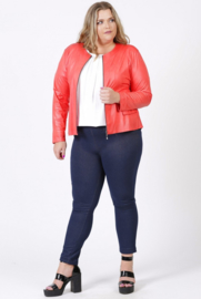 Kort Leather Look jasje (K-31-LL) 066-Dr.Coral