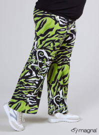 Broek Basic (D-03-PRINT) T40008-Art Zebra Lime