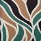 Broek Basic (D-03-PR) U96038-Abstract Leaves Sand/Green