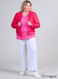 Zip Jacket (K-2501-LC) 006-Fuchsia