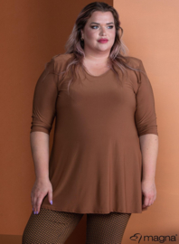 Lange basic shirt (B-6004) 063-Camel