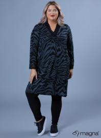 Lace Detailed Tunic (C-2326-VP) V79020-Zebra Grey