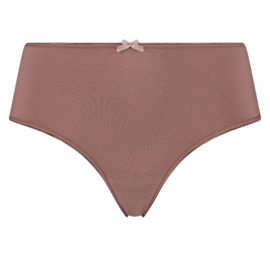 RJ PURE COLOR DAMES STRING EXTRA HOOG - Mauve-319