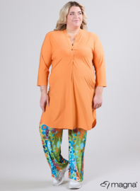 A-Line Long Pocket Tunic (C-2217) 019-Orange