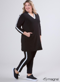 Tape & Line Tunic (C-2325) TP002-White Tape