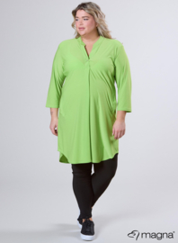 A-Line Long Pocket Tunic (C-2217) 008-Lime Green