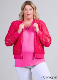 Zip Jacket (K-2501-LC) 006-Fuchsia