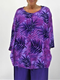 Blouse Emma (37-4603) PurpBigLeaf