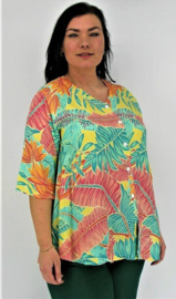Blouse Dallas (117-4944) pinkGreenBld