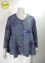 Blouse Costa (07-1500 - lightgreybluetd)