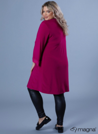 Lace Detailed Tunic (C-2326) 056-Dr.Fuchsia