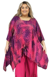 Tuniek Birgit string (103-5260) PinkPurpRuit