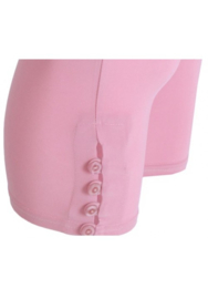Legging 4 knopen (F-04) 075-Roze