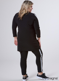 Tape & Line Tunic (C-2325) TP002-White Tape
