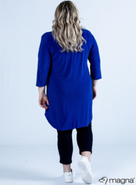 A-Line Long Pocket Tunic (C-2217) 060-Royal Blue