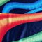 Roll Sleeve Top (B-9001-PR) W91060-Neon Lines