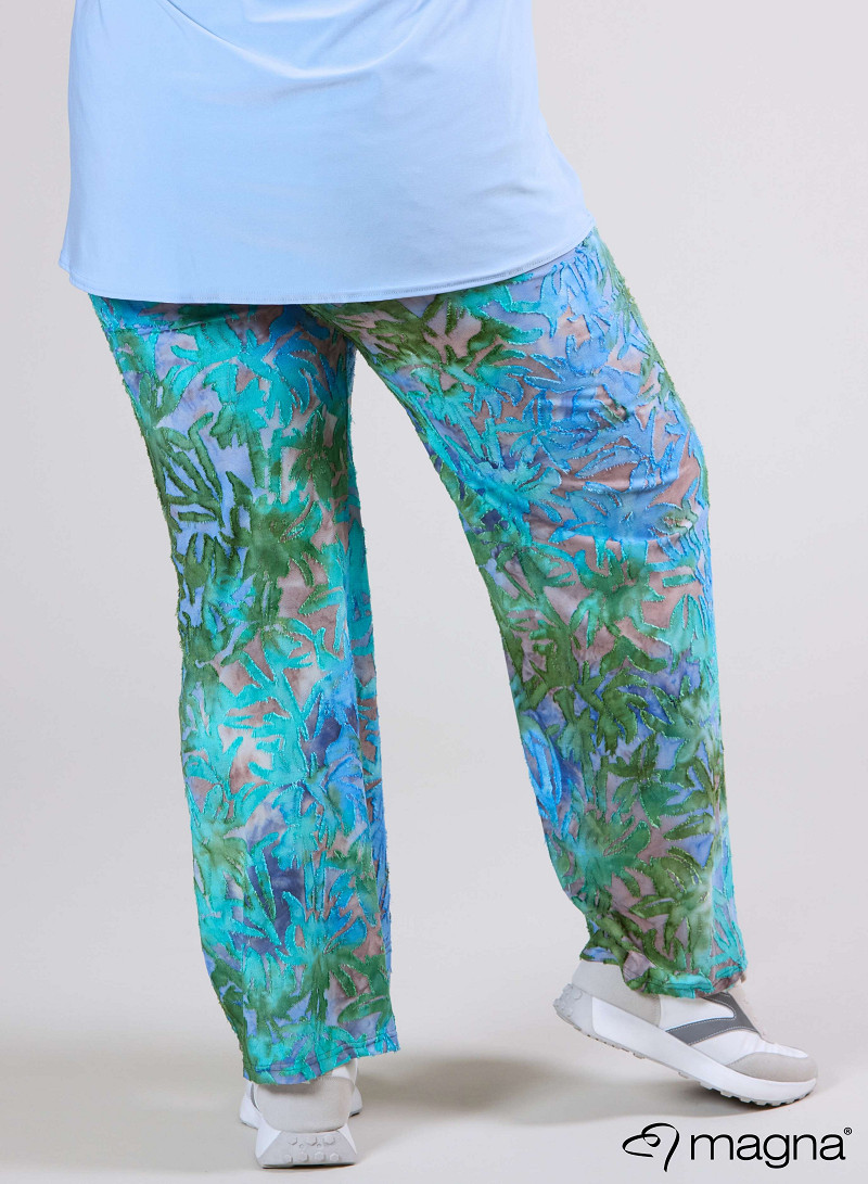 Broek Basic (D-03-MSH) T85051-Bush Aqua