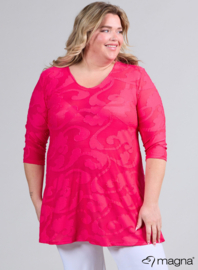 Lange basic shirt (B-6004-MSHS) U01006-Wave Pink